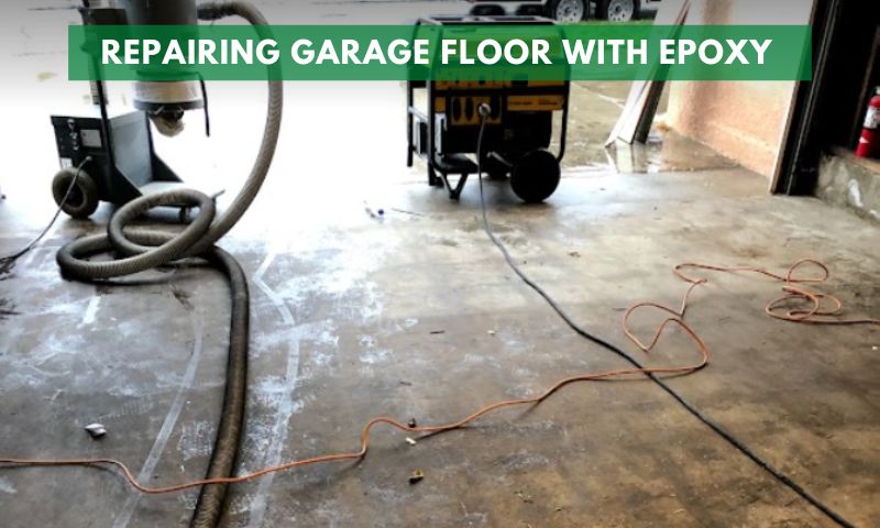 how to fix crack in garage floor